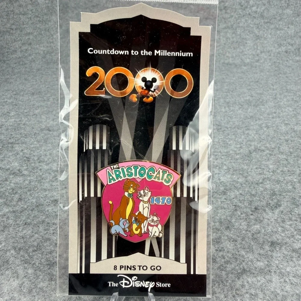 Disney Store Countdown to the Millennium 2000 The Aristocats 1970 Pin